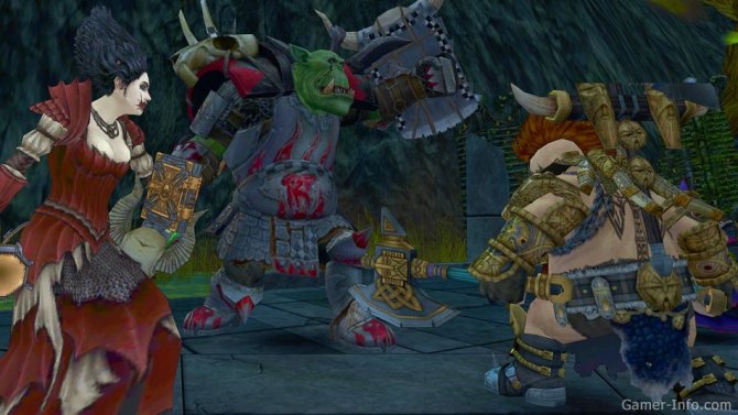 Скриншот игры Warhammer Online: Wrath of Heroes