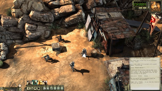 Скриншот игры Wasteland 2