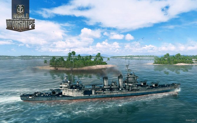 Скриншот игры World of Warships