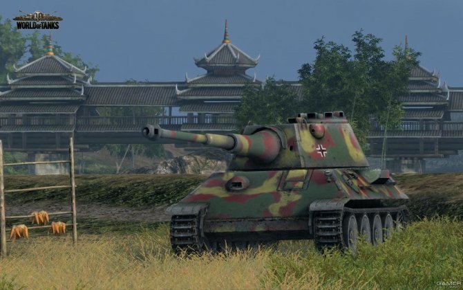 Скриншот игры World of Tanks