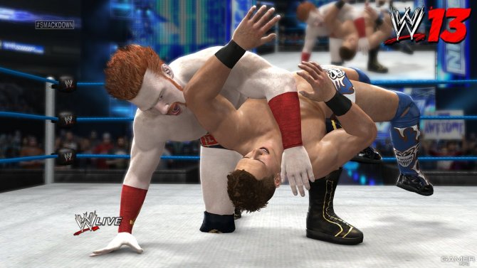 Скриншот игры WWE '13