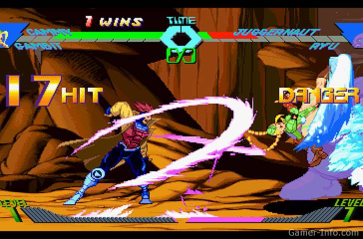X-Men vs. Street Fighter - скриншоты.